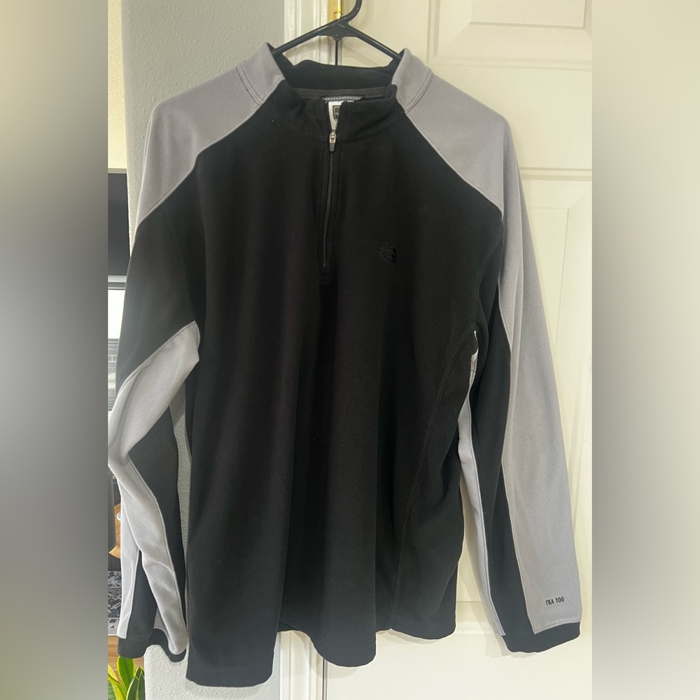 The North Face Large Black Men's Fleece Zip Up